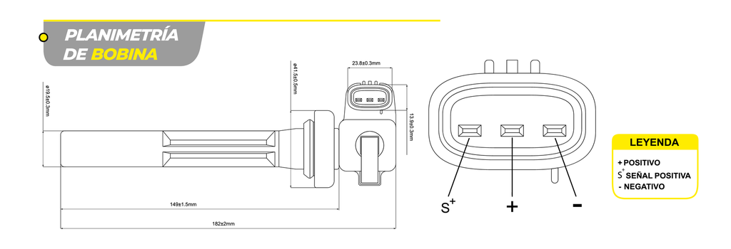 BOBINA DE ENCENDIDO COPPER LITO TECH- CHEV LUV D-MAX 3.5 07-13