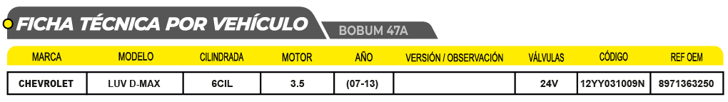 BOBINA DE ENCENDIDO COPPER LITO TECH- CHEV LUV D-MAX 3.5 07-13