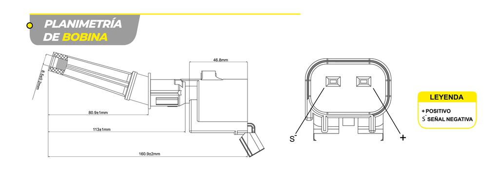 BOBINA DE ENCENDIDO COPPER LITO TECH- FORD F-150 FORTALEZA 5.4 97-01