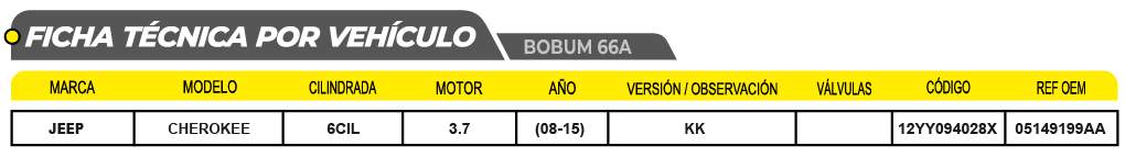 BOBINA DE ENCENDIDO COPPER LITO TECH- JEEP CHEROKEE KK 3.7 08-15
