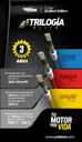 TRILOGÍA AMARILLO - CABLES CHEV. CORSA / CHEVY 1.6 OEM 96-11