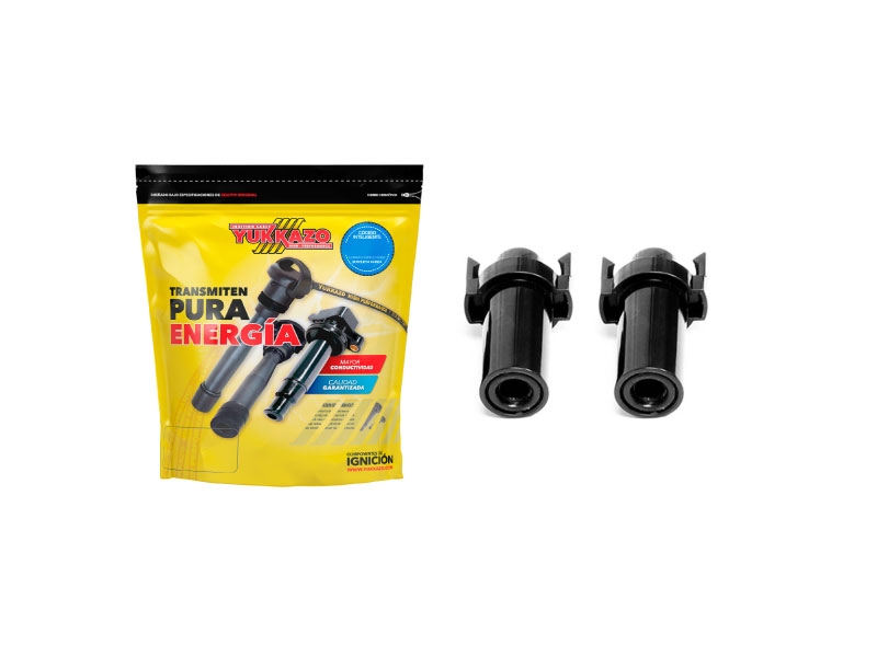 CONECTORES EN PAR BOBINA ENCENDIDO CHEVROLET CAVALIER Z24/SUNFIRE GT 4 CIL MOT/2.4 (96-02)