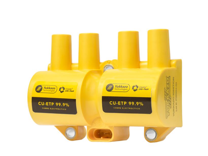 BOBINA DE ENCENDIDO COPPER LITO TECH- CHEVROLET AVEO 1.6 05-13 / CHERY TIGGO SINCR 2.4 07-08 / FIAT PALIO R 1.8 07-08