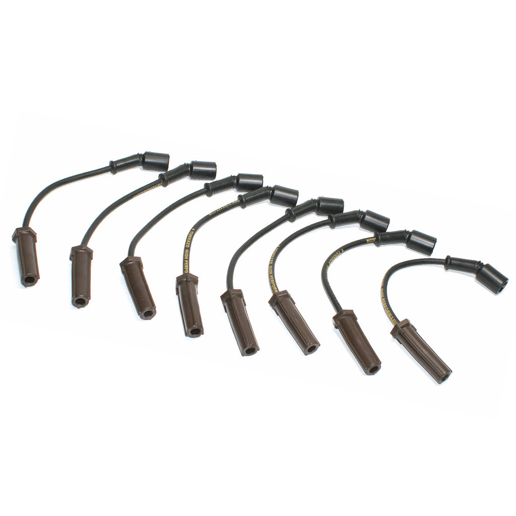 CABLES PARA BUJÍAS CHEVROLET GRAND BLAZER Z71 (01-04) / CHEYENNE (05-08) / SILVERADO (01-04) / TRAIL BLAZER S/E & EXT (04-08) / AVALANCHE 5.3-5.7 (05-08) / IMPALA (00-08) / TAHOE (07-08) 8 CIL MOT/ 5.3 VORTEC VERSIÓN LARGA