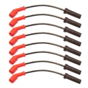 CABLES PARA BUJÍAS CHEVROLET GRAND BLAZER Z71 (01-04) / CHEYENNE (05-08) / SILVERADO (01-15) / TRAIL BLAZER S/E & EXT (04-08) / AVALANCHE 5.3-5.7 (05-08) / IMPALA (00-08) / TAHOE (07-08) 8 CIL MOT/ 5.3 VORTEC VERSIÓN LARGA