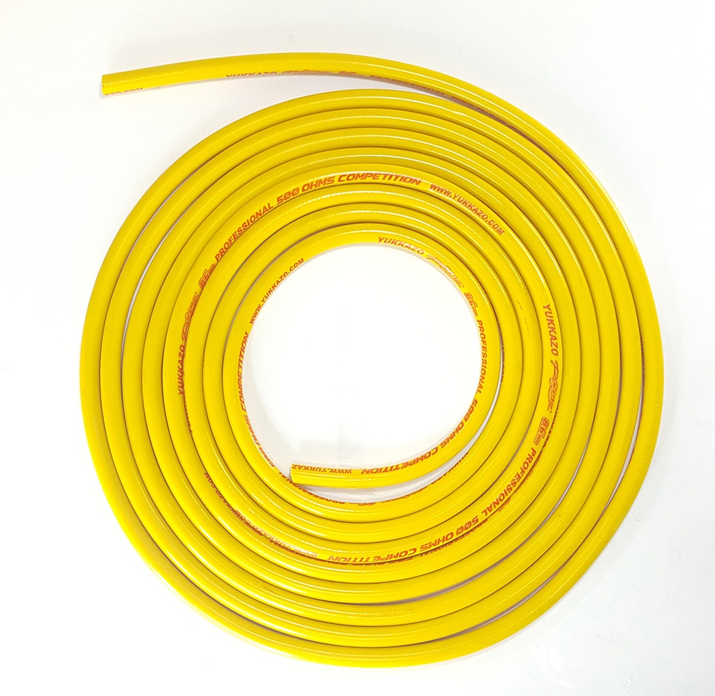KIT RACING - CABLE AMARILLO 8.6 MM 5 Mts.