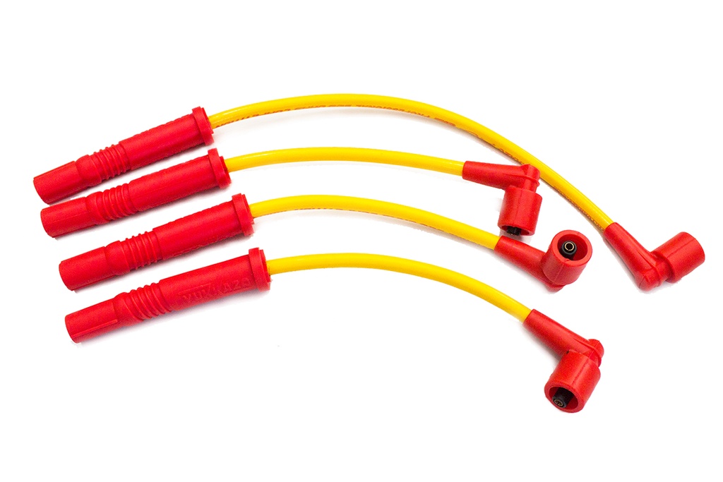 CABLES PARA BUJÍAS RACING SILICONE 8.8MM CHEVROLET SPARK 4 CIL MOT/1.0 (05-08) 