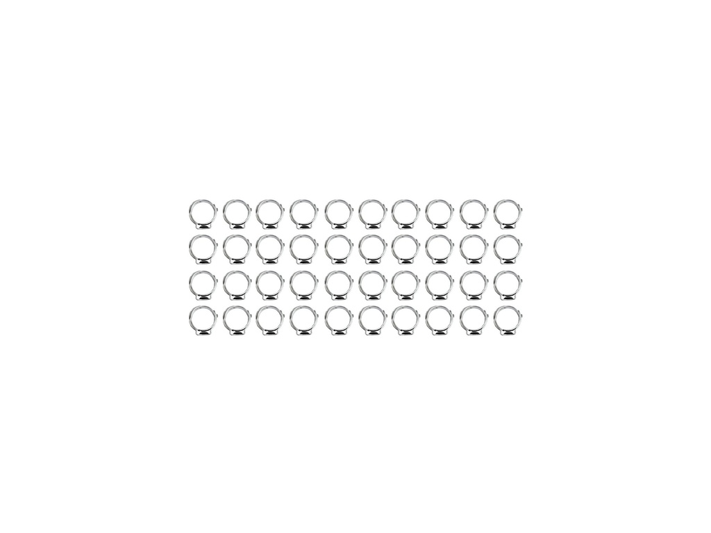 KIT ABRAZADERA ACERO INOXIDABLE BOMBA GASOLINA - 13.5MM DE OREJA UNICA