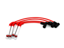 CABLES PARA BUJÍAS TRILOGÍA ROJO FORD FIESTA 1.6 (PROTECTOR DE ALUMINIO)