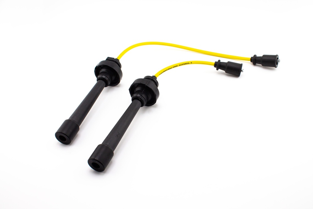 CABLES PARA BUJÍAS TRILOGÍA AMARILLO MITSUBISHI LANCER 2.0 / SIGNO 1.6 / MIRAGE 1.8