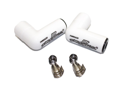 [16AR214009N] KIT RACING CERAMICA - PROTECTOR BUJIA CURVO 90