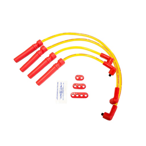 [11CR031001N] CABLES PARA BUJÍAS RACING SILICONE 8.8MM CHEVROLET AVEO 4 CIL MOT/1.6 (05-08)
