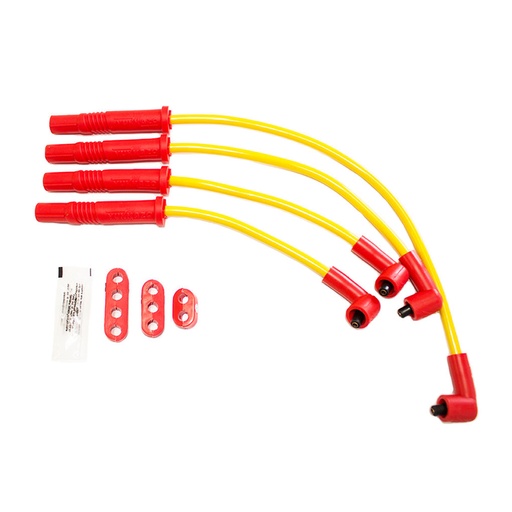 [11CR166028N] CABLES PARA BUJÍAS RACING SILICONE 8.8MM RENAULT SYMBOL 1.4- LOGAN 1.6