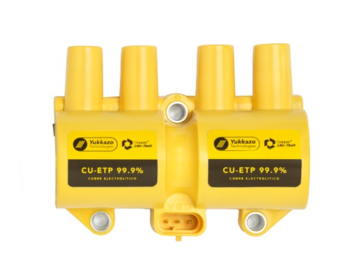 [12YY031004S] BOBINA DE ENCENDIDO COPPER LITO TECH- CHEVROLET AVEO 1.6 05-13 / CHERY TIGGO SINCR 2.4 07-08 / FIAT PALIO R 1.8 07-08