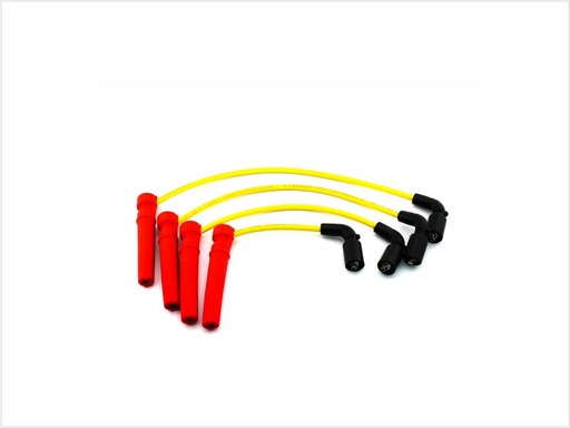 [11YY031006S] CABLES PARA BUJÍAS TRILOGÍA AMARILLO CHEVROLET AVEO E-TTEC II 1.6