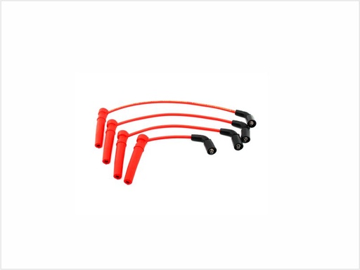 [11RY031006V] CABLES PARA BUJÍAS TRILOGÍA ROJO CHEVROLET AVEO LS TWIN-TEC 1.6