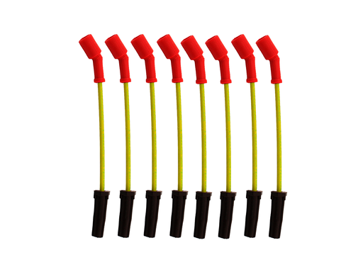 [11YY031013V] CABLES PARA BUJÍAS TRILOGÍA AMARILLO CHEVROLET GRAND BLAZER Z71 5.3 / CHEYENNE 5.3 / SILVERADO 5.3 / TRAIL BLAZER S/E & EXT 5.3 / AVALANCHE 5.3 – 5.7 / IMPALA 5.3 / TAHOE 5.3